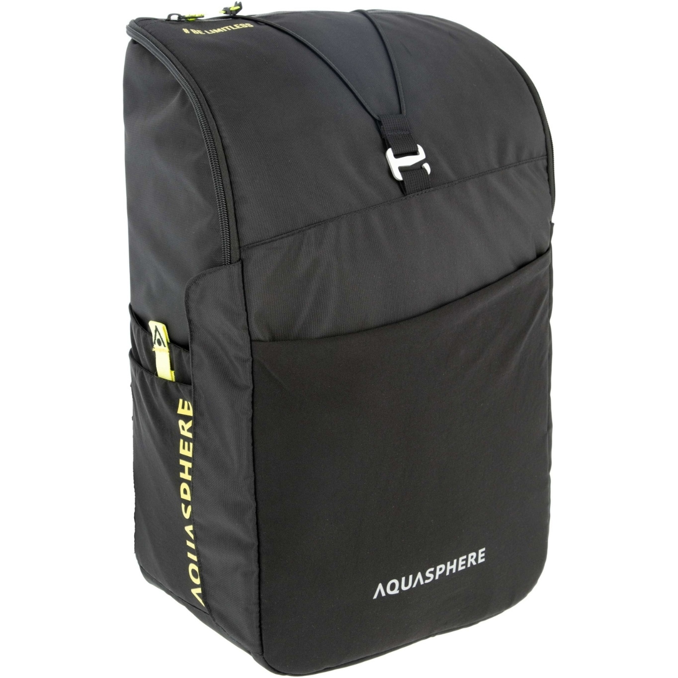 2025 Aquasphere Zaino Transistion 35L BA2000171 - Black / Giallo Brillante